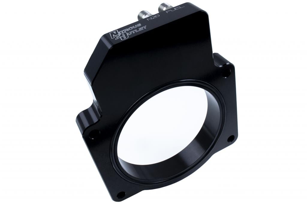 Nitrous Outlet Nitrous Outlet Throttle Body Spacers 00-42034 Autofit