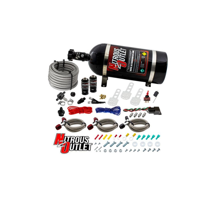 Nitrous Outlet Nitrous Outlet X-Series Nitrous Oxide Systems 22-80001-NO10 Autofit