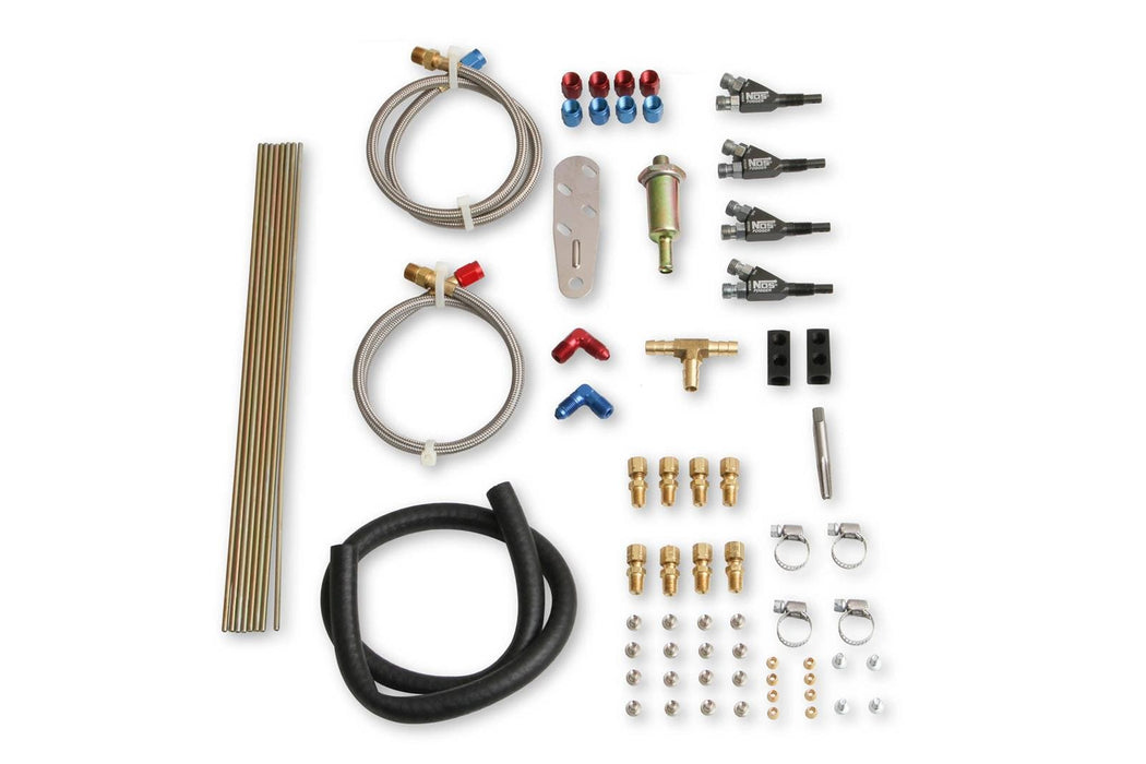 Nitrous Oxide Systems (NOS) NOS Custom Nitrous Plumbing Kits 0030NOS Autofit