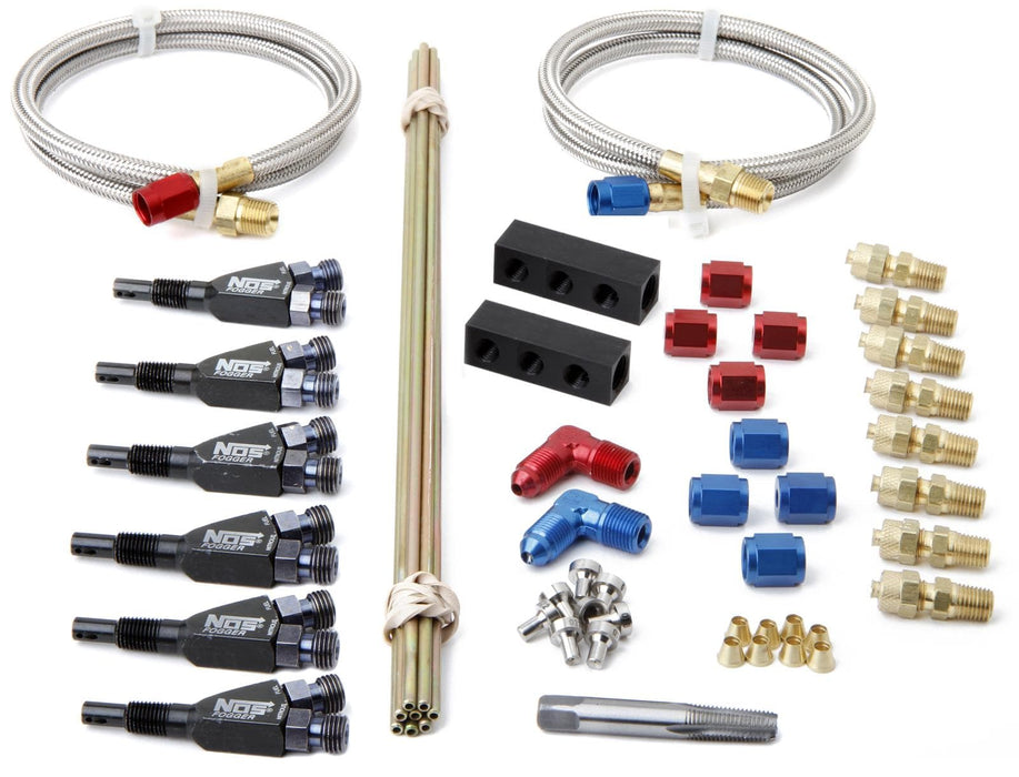 Nitrous Oxide Systems (NOS) NOS Custom Nitrous Plumbing Kits 13384NOS Autofit
