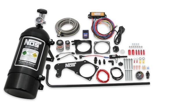 Nitrous Oxide Systems (NOS) NOS Mopar EFI Wet Nitrous Plate Systems 05184BNOS Autofit