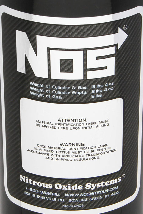 Nitrous Oxide Systems (NOS) NOS Nitrous Bottles 14730BNOS Autofit