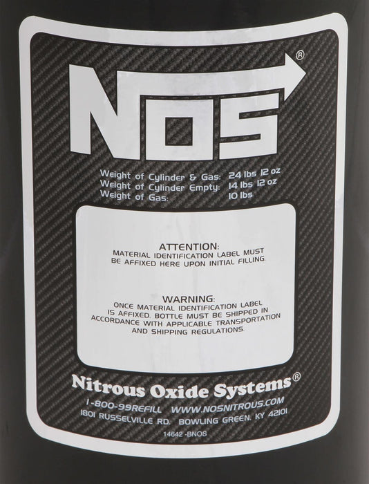 Nitrous Oxide Systems (NOS) NOS Nitrous Bottles 14745BNOS Autofit