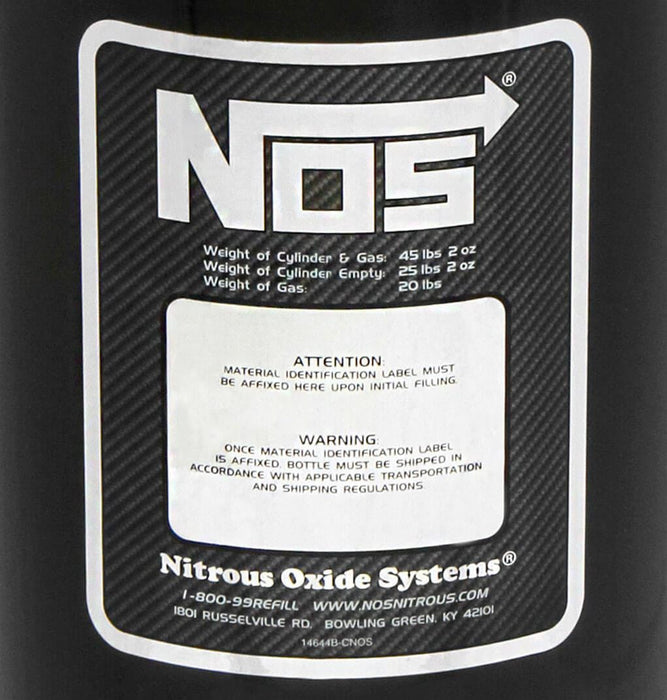 Nitrous Oxide Systems (NOS) NOS Nitrous Bottles 14760BNOS Autofit