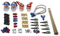 Nitrous Oxide Systems (NOS) NOS Pro Shot Fogger Custom Nitrous Plumbing Kits 02462-S-ENOS Autofit