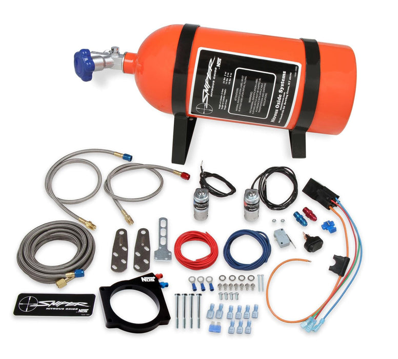 Nitrous Oxide Systems (NOS) NOS Sniper EFI Wet Nitrous Systems 07163NOS Autofit