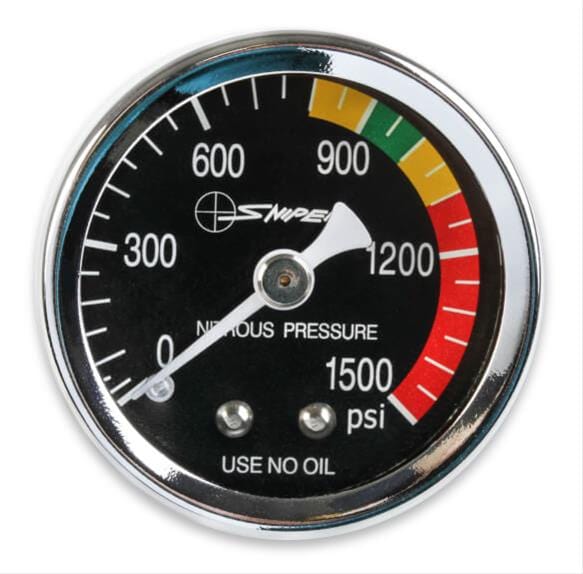 Nitrous Oxide Systems (NOS) NOS Sniper Nitrous Gauges 15932NOS Autofit
