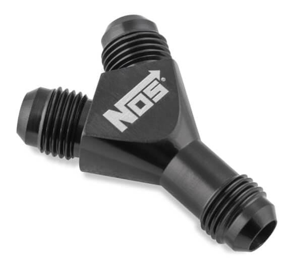 Nitrous Oxide Systems (NOS) NOS Specialty Y Fittings 17835BNOS Autofit