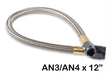 Nitrous Oxide Systems (NOS) NOS Stainless Steel Braided Hoses 15340BNOS Autofit