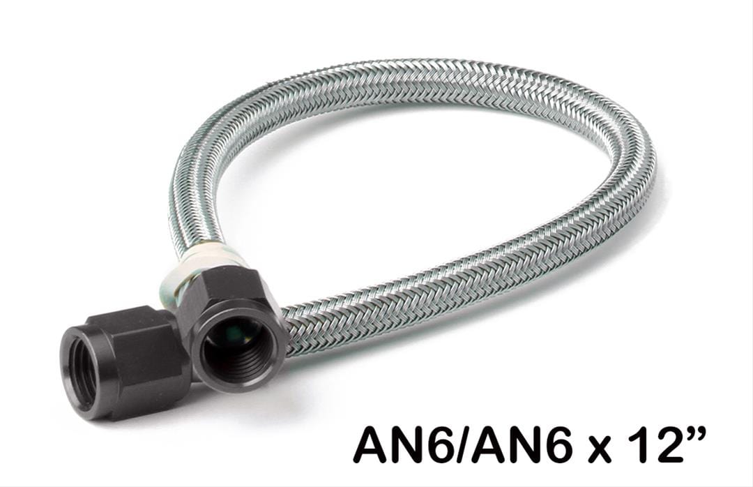 Nitrous Oxide Systems (NOS) NOS Stainless Steel Braided Hoses 15400BNOS Autofit