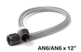 Nitrous Oxide Systems (NOS) NOS Stainless Steel Braided Hoses 15400BNOS Autofit