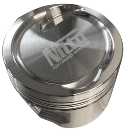 Nitto 86.5MM / +0.020" Nitto Forged Pistons - Nissan RB30 SOHC Low Compression Standard Stroke Pistons Autofit