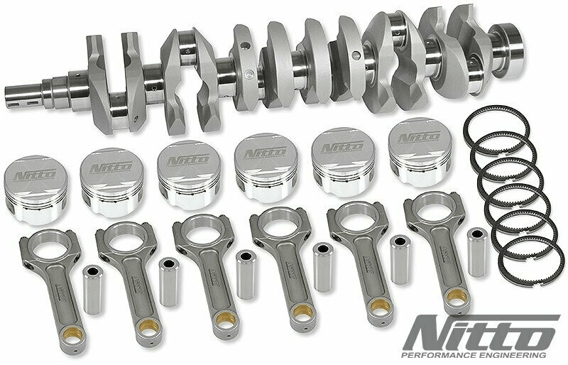 Nitto 86MM/+0.000" 3.2L DOHC Nitto RB30 Standard Rod Journal 3.2L Stroker Kits Autofit