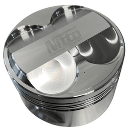 Nitto 87MM/+0.040" Nitto Forged Pistons - Nissan RB30 DOHC 3.2L Stroker Drag Series Pistons Autofit