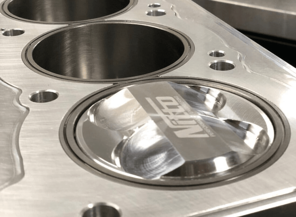 Nitto 89MM/+0.120" Nitto Forged Pistons - Nissan RB30 DOHC 3.2L Stroker Drag Series Pistons Autofit