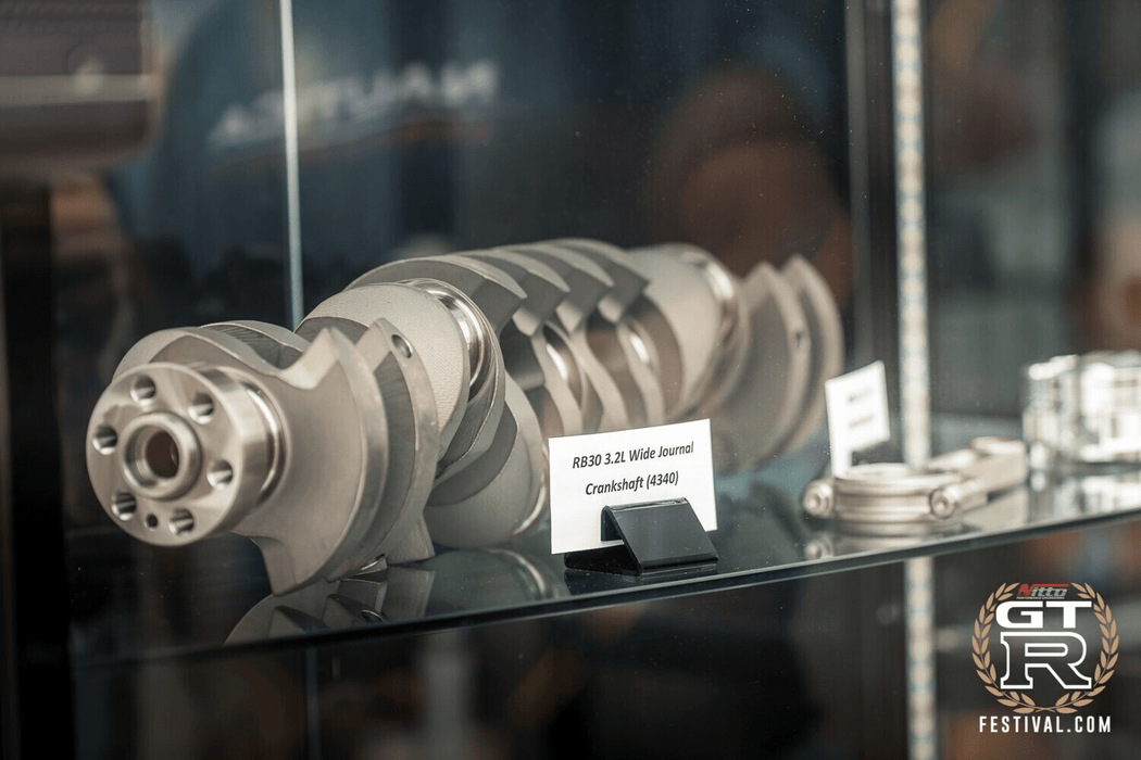 Nitto 90MM 4340 - Straight Shot - (Wide Journal) Nitto Nissan RB30 Crankshafts Autofit