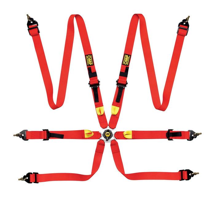 OMP 6-Point First 2 FIA Safety Harness Sets DA0208H061