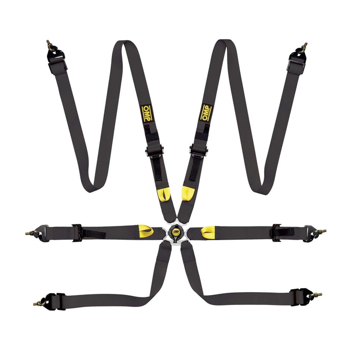 OMP Racing Inc OMP 6-Point First 2 FIA Safety Harness Sets DA0208H071 Autofit