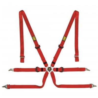 OMP Racing Inc OMP Racing 0202 HSL 6-Point Racing Harnesses DA0202HSL071 Autofit