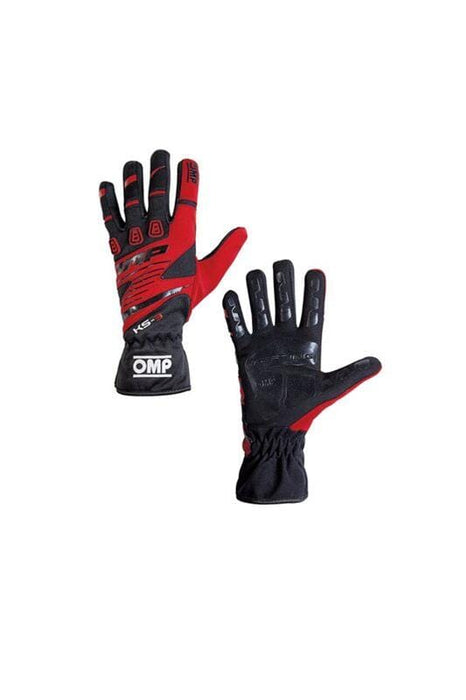 OMP Racing Inc OMP Racing KS-3 Driving Gloves KK02743E060M Autofit