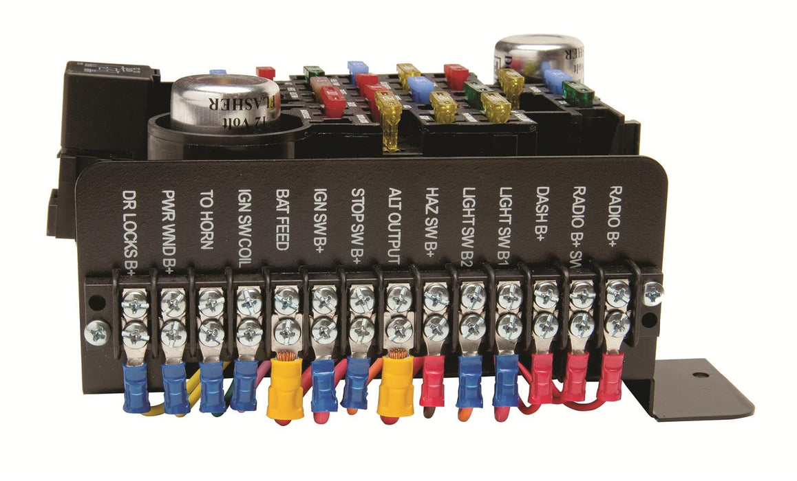 Painless Performance Painless Performance 20-Circuit Pre-Wired Universal Style Fuse Blocks 30003 Autofit