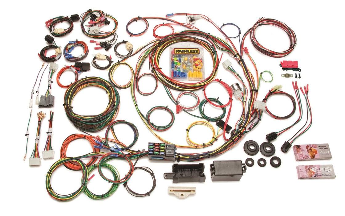 Painless Performance Painless Performance 21-Circuit 1967-77 Direct-Fit Ford F-Series Harnesses 10117 Autofit