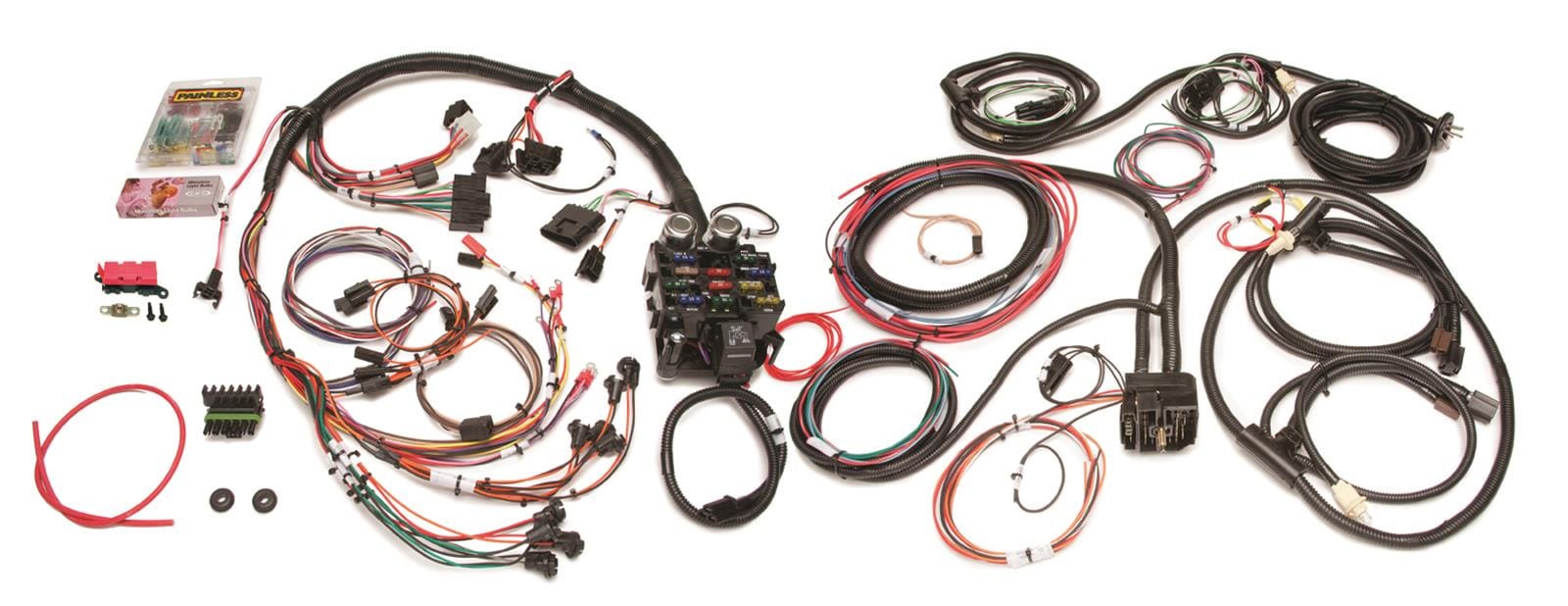 Painless Performance Painless Performance 21-Circuit Direct-Fit Jeep CJ Harnesses 10150 Autofit