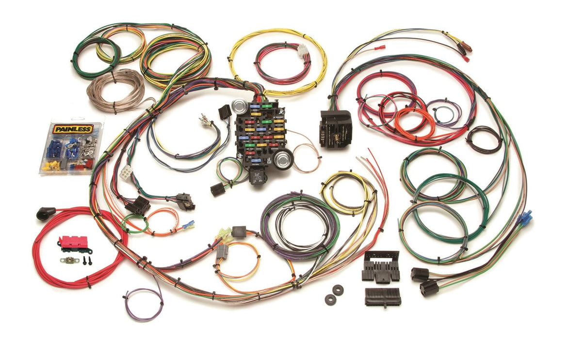 Painless Performance Painless Performance 24-Circuit 1967-68 Camaro and Firebird Harnesses 20101 Autofit
