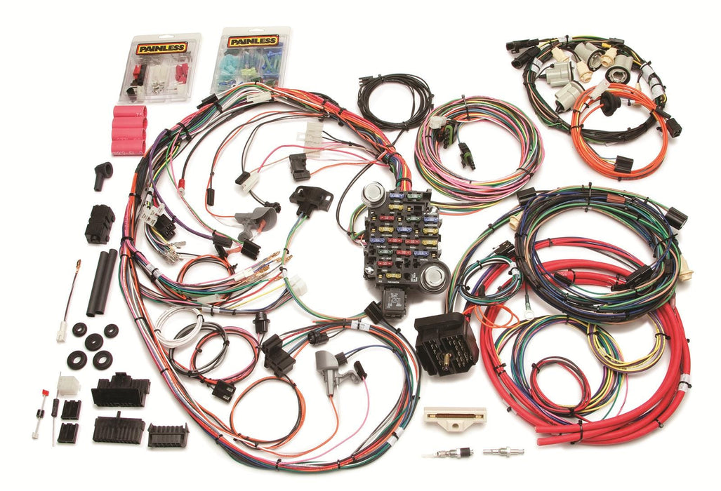 Painless Performance Painless Performance 26-Circuit 1974-77 Direct-Fit Camaro Harnesses 20113 Autofit