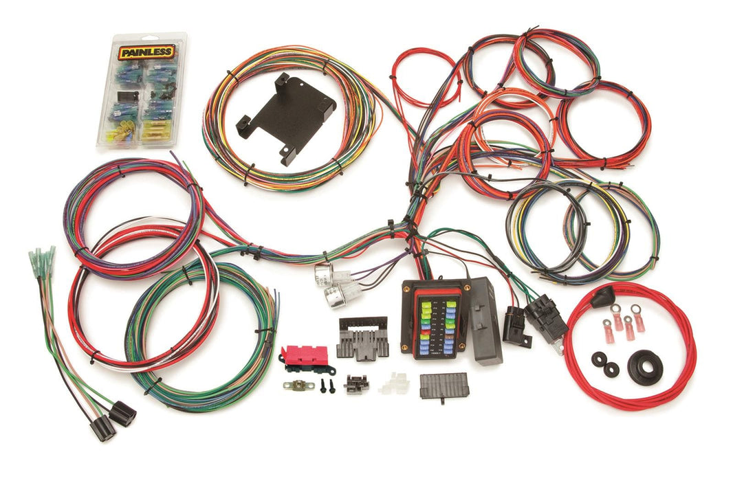 Painless Performance Painless Performance 26-Circuit Weatherproof Universal Chassis Harnesses 10140 Autofit