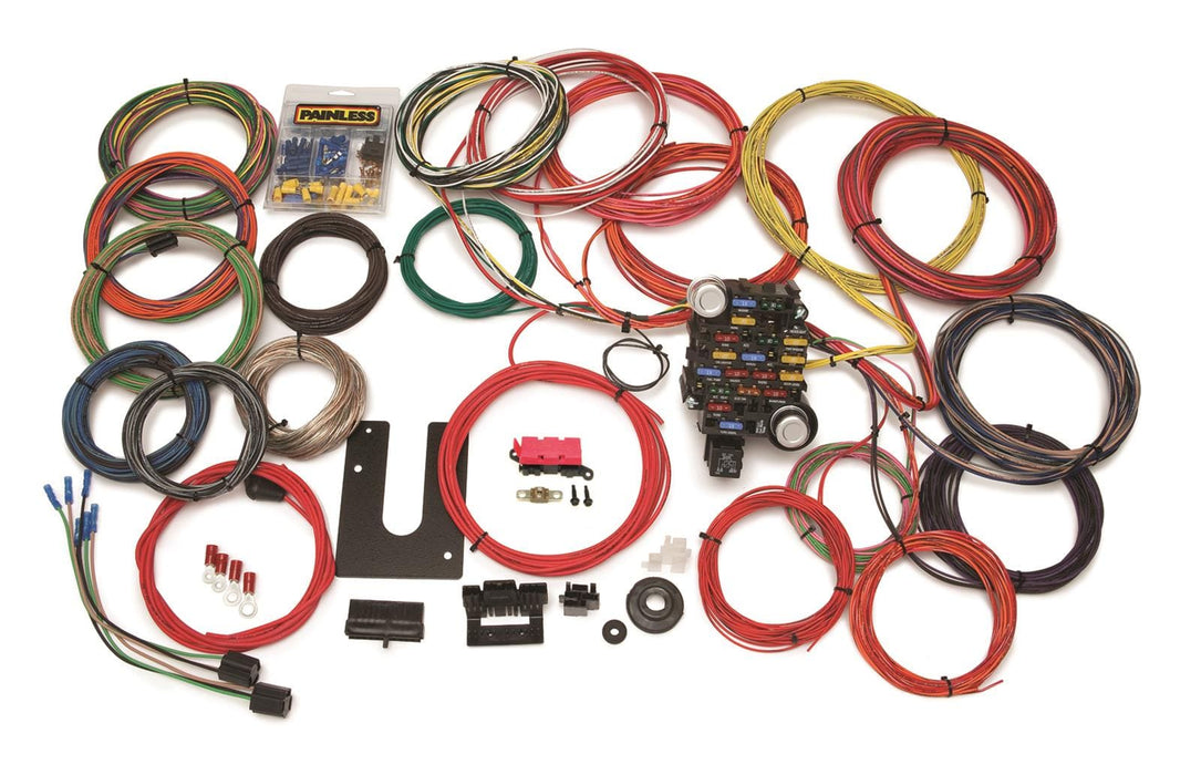 Painless Performance Painless Performance 28-Circuit Trunk-Mount Chassis Harnesses 10220 Autofit