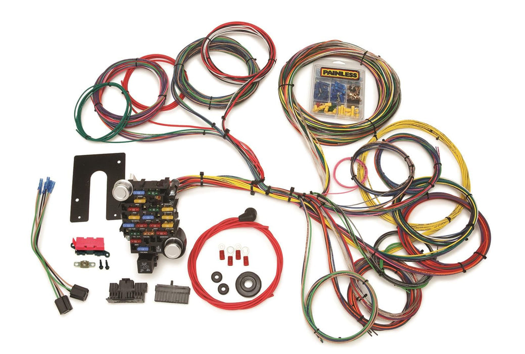 Painless Performance Painless Performance 28-Circuit Universal GM Truck Harnesses 10204 Autofit