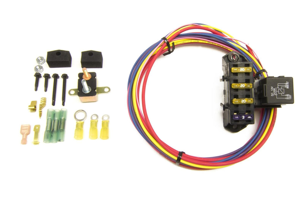 Painless Performance Painless Performance CirKit Boss Auxiliary Fuse Block/3-Circuit Kits (1 Constant/2 Ignition 12 V) 70103 Autofit