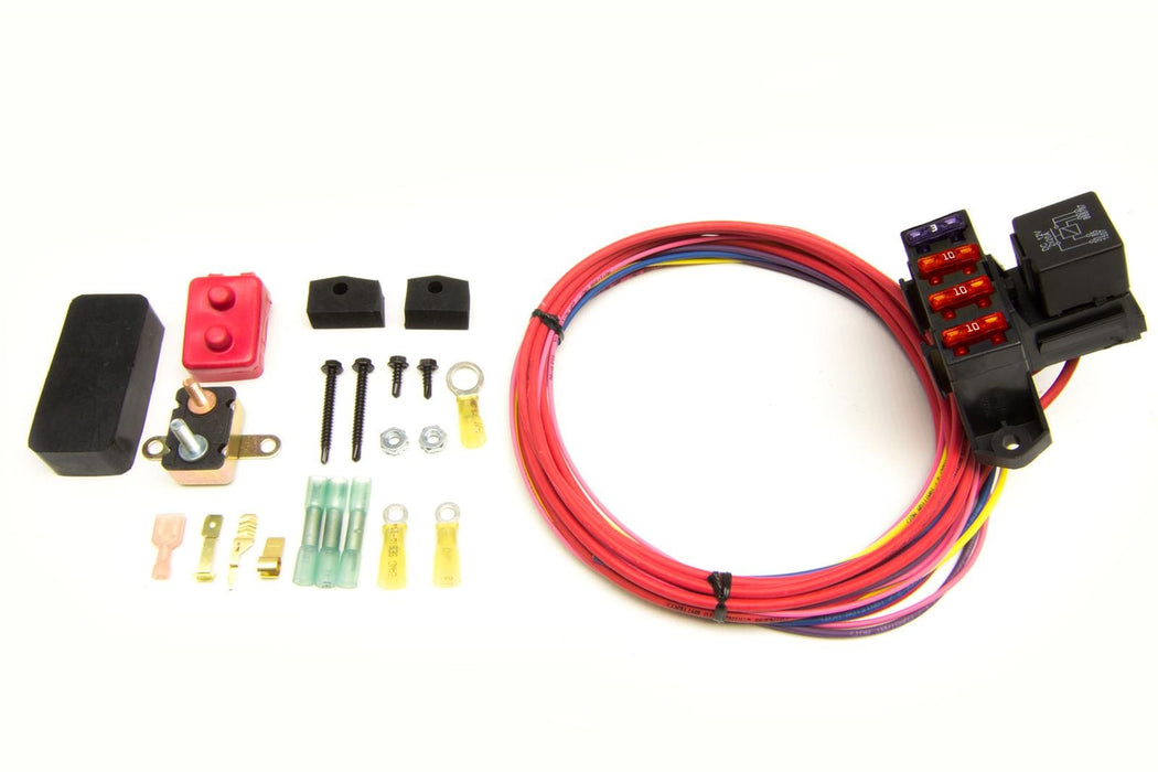 Painless Performance Painless Performance CirKit Boss Auxiliary Fuse Block/3 Circuit/Weatherproof Kits (3 Ignition 12 V) 70213 Autofit