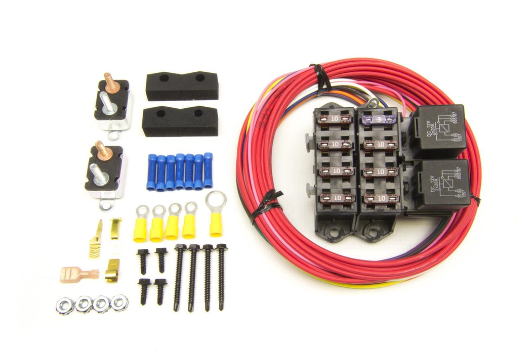 Painless Performance Painless Performance CirKit Boss Auxiliary Fuse Block/7 Circuit Kits (7 Ignition 12 V) 70117 Autofit