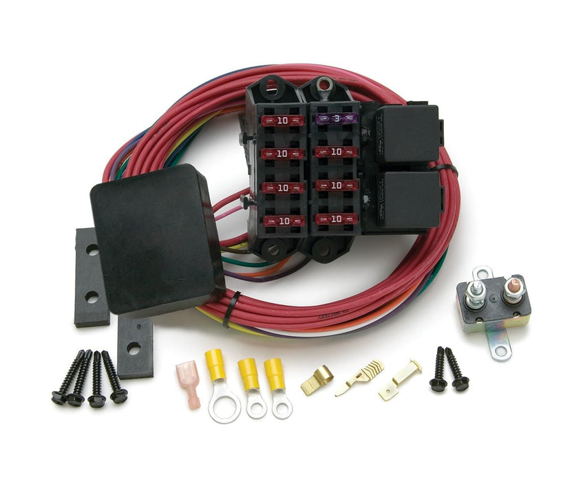 Painless Performance Painless Performance CirKit Boss Auxiliary Fuse Block/7 Circuit/Weatherproof Kits (7 Ignition 12 V) 70217 Autofit