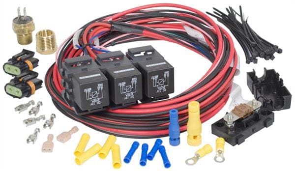 Painless Performance Painless Performance Dual Activation Electric Fan Relay Kits 30116 Autofit