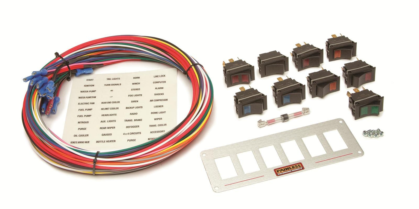 Painless Performance Painless Performance Switch Panels 50210 Autofit