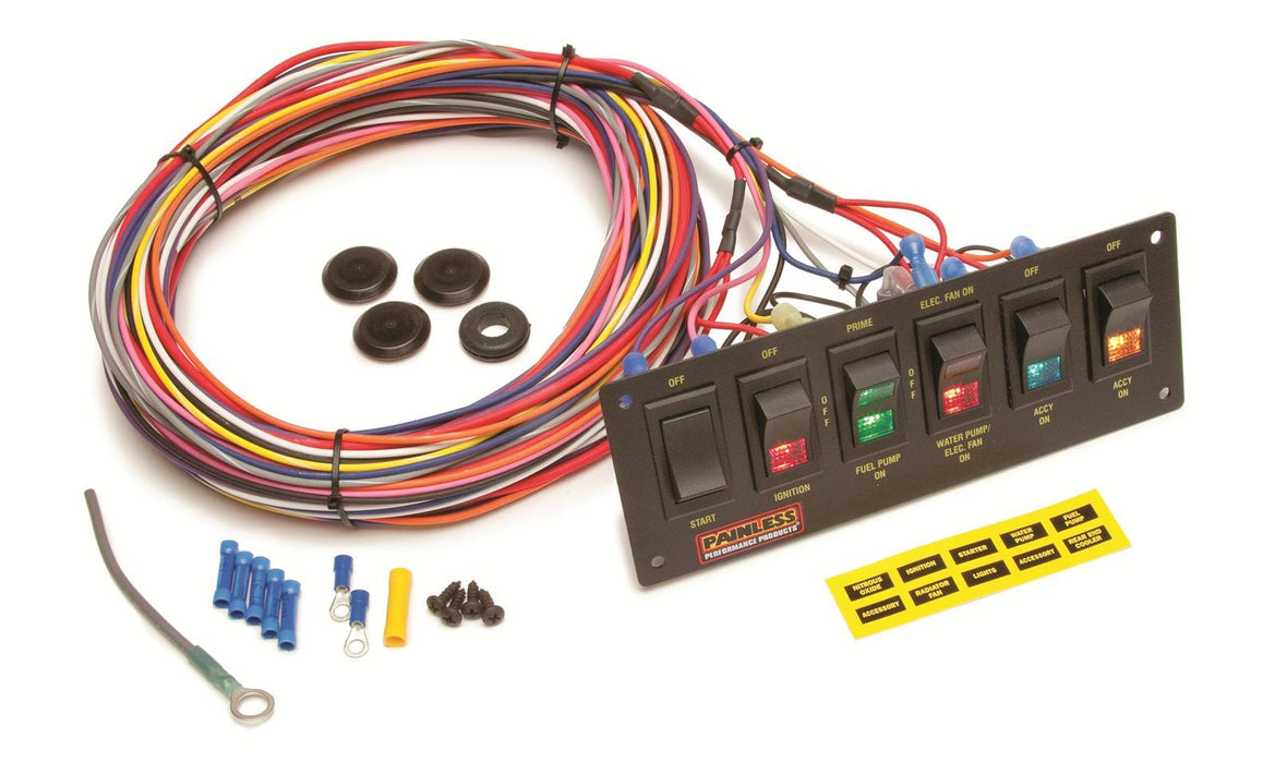 Painless Performance Painless Performance Switch Panels 50406 Autofit