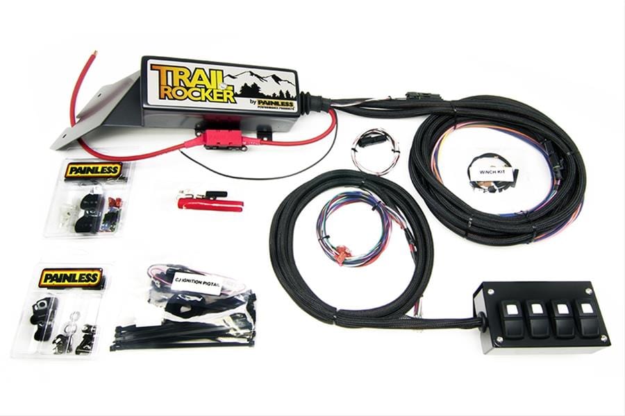Painless Performance Painless Performance Trail Rocker Jeep CJ Accessory Control Systems 57020 Autofit