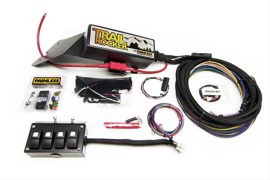 Painless Performance Painless Performance Trail Rocker Jeep CJ Accessory Control Systems 57021 Autofit
