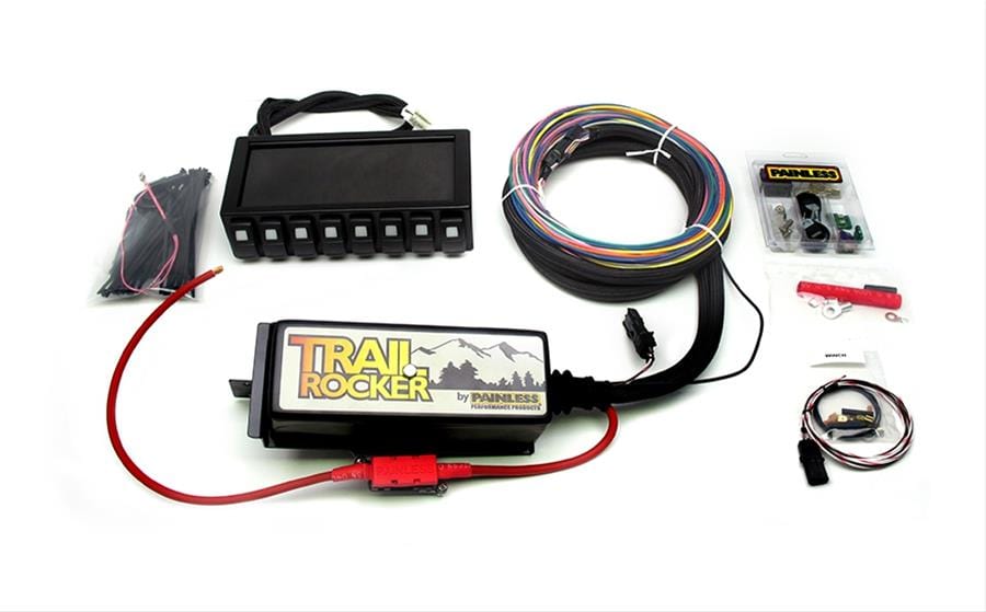 Painless Performance Painless Performance Trail Rocker Jeep TJ Accessory Control Systems 57040 Autofit