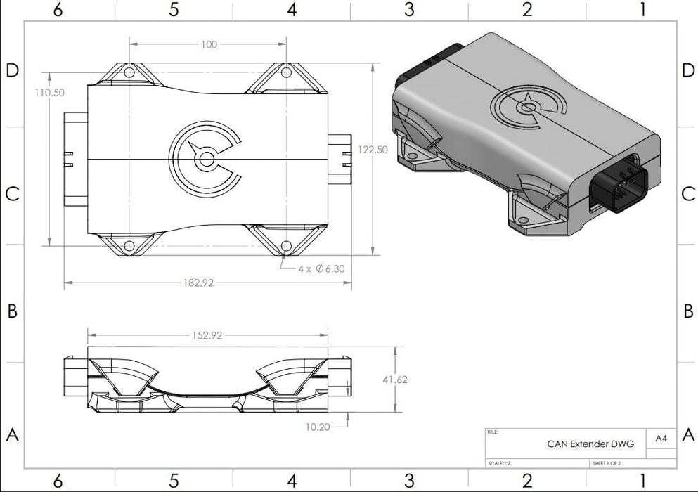 Powertune CAN I/O Extender Autofit