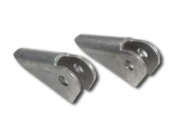 PROWERKS Fits 1-1/4" & Larger Tube, 3/8" Hole, 3/4" H x 2-3/4" L, .500" Inside chromoly Radius Rod Tabs PWC73-204-2 Autofit