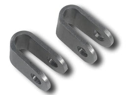 PROWERKS Fits up to 3/4" Tube, 3/8" Hole, 1-1/8" H x 3/4" L, .500" Inside Widt chromoly Rod End Clevis PWC73-205-2 Autofit