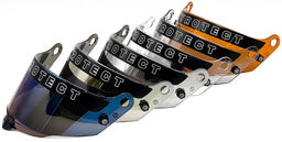 Pyrotect Safety Equipment Helmet Visor / Shield, Blue Iridescent PYHS300420 Autofit