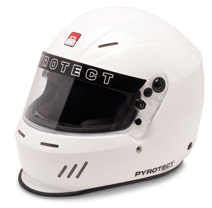 Pyrotect Safety Equipment SA2020 Rated UltraSport Helmet with Duckbill, White, XX-Large PYHW610620 Autofit