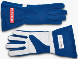 PYROTECT Sport 2-Layer SFI-5 Nomex Gloves, Blue Sport 2-Layer SFI-5 Nomex Gloves, Blue Autofit