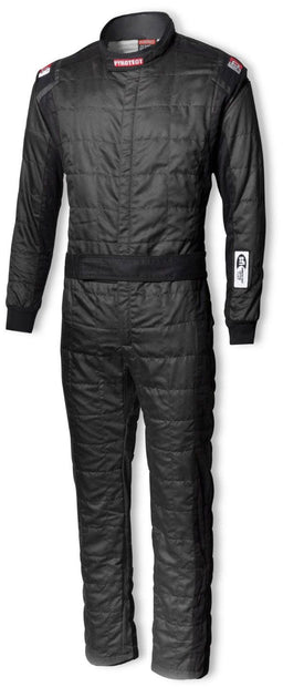 PYROTECT Sportsman Deluxe One Piece 2-Layer SFI 3.2A/5 Race Suit, Black Sportsman Deluxe One Piece 2-Layer SFI 3.2A/5 Race Suit, Black Autofit