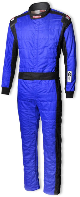 PYROTECT Sportsman Deluxe One Piece 2-Layer SFI 3.2A/5 Race Suit, Blue Sportsman Deluxe One Piece 2-Layer SFI 3.2A/5 Race Suit, Blue Autofit